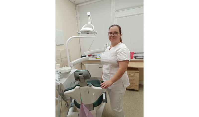 Darbus pradeda nauja gydytoja odontologė