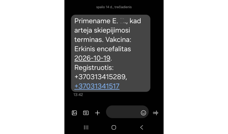 Priminsime, kada laikas skiepytis nuo erkinio encefalito!