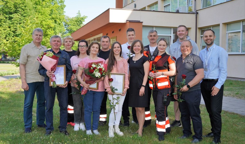 Druskininkų PSPC padėkojo GMP komandai už 25 - erius bendro darbo metus