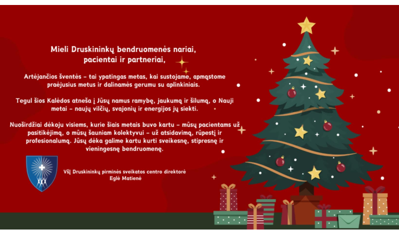 Šventinis sveikinimas